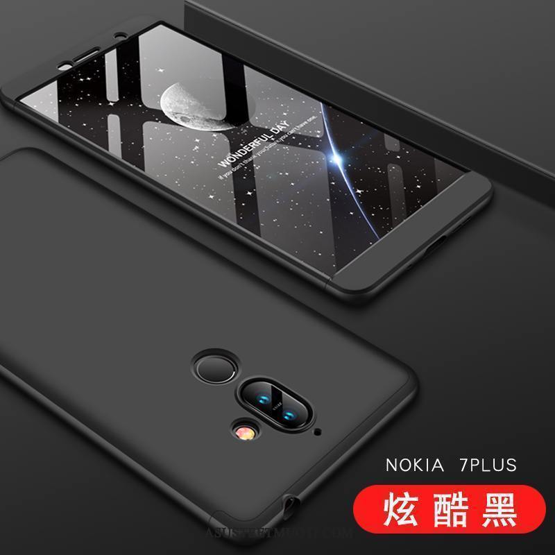 Nokia 7 Plus Kuoret Persoonallisuus Tide-brändi Hopea Silikoni All Inclusive