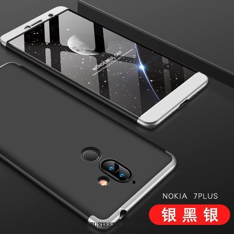 Nokia 7 Plus Kuoret Persoonallisuus Tide-brändi Hopea Silikoni All Inclusive