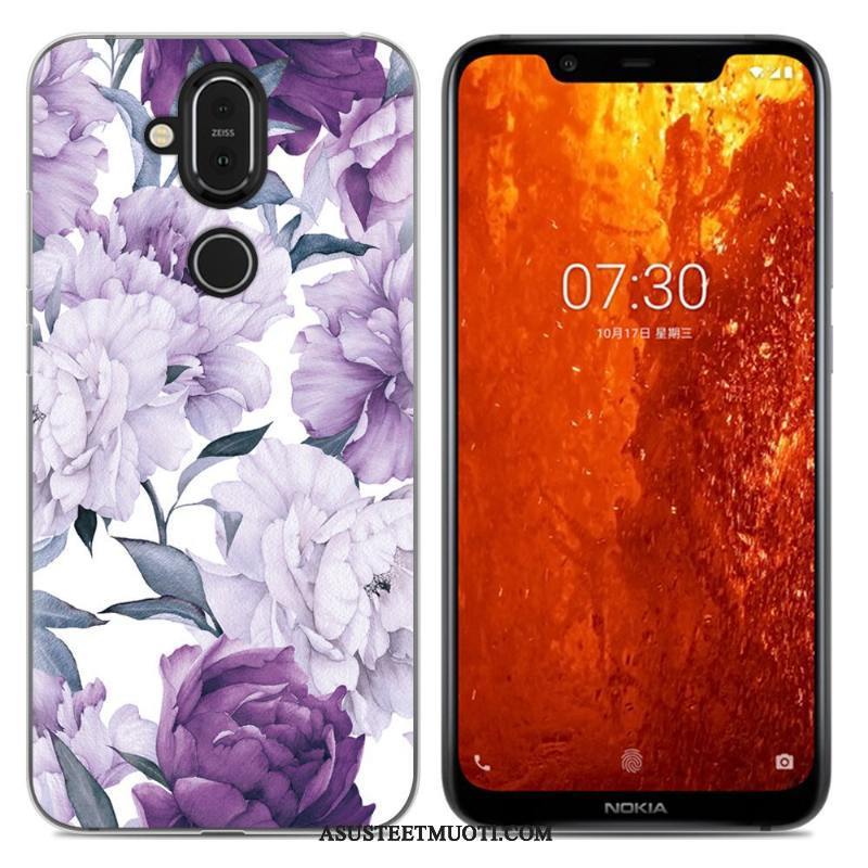 Nokia 8.1 Kuoret Puhelimen Vihreä Kotelo Murtumaton Pehmeä Neste