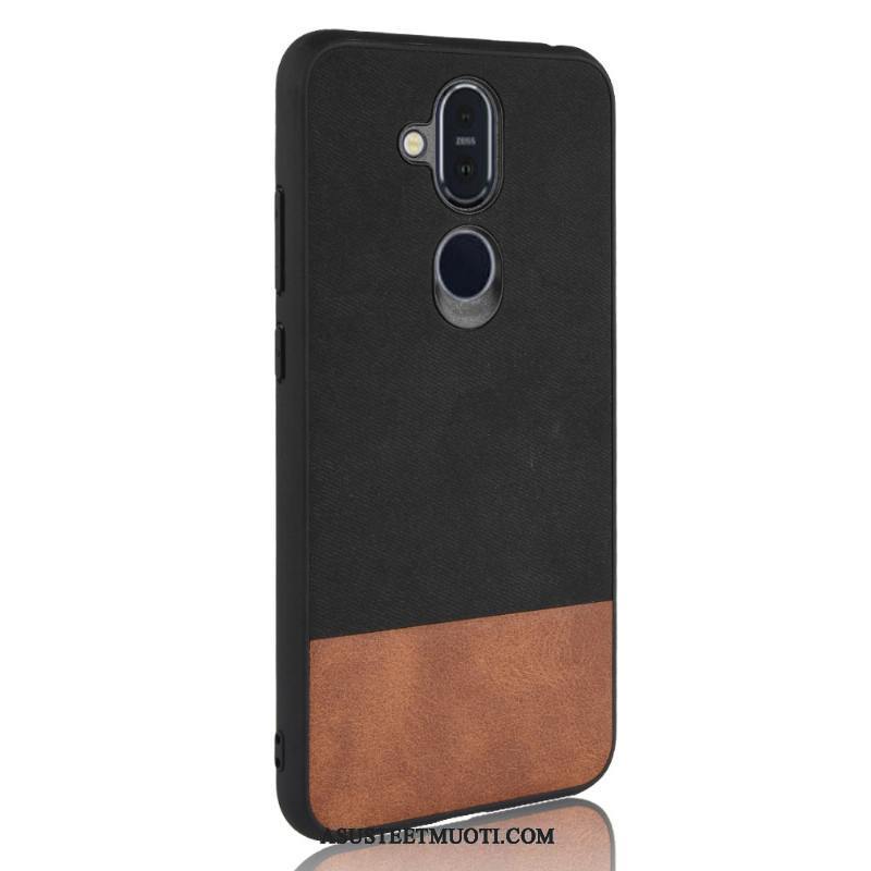 Nokia 8.1 Kuori Kuoret All Inclusive Cowboy Musta Kotelo