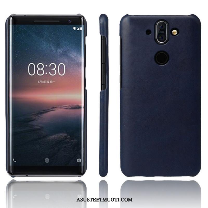 Nokia 8 Sirocco Kuoret Kotelo Suojaus Kuori Puhelimen Nahkakotelo