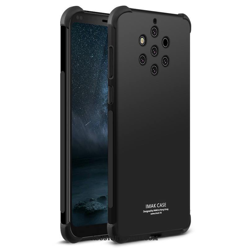 Nokia 9 Pureview Kuoret Pesty Suede Läpinäkyvä Suupaltti All Inclusive Suojaus