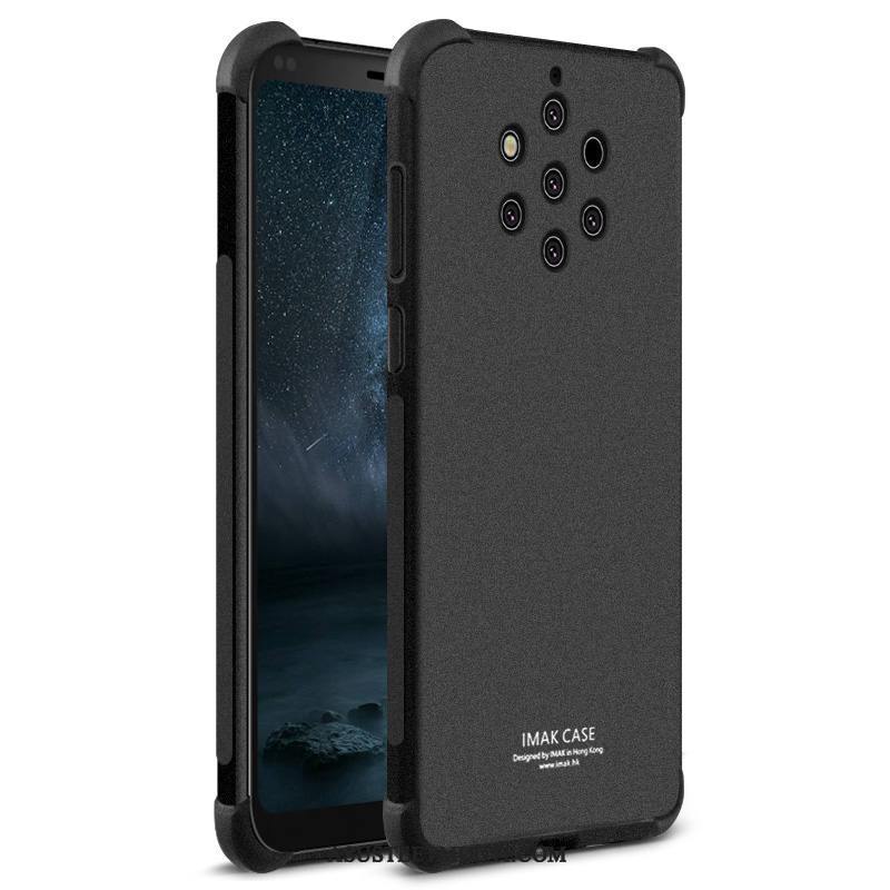 Nokia 9 Pureview Kuoret Pesty Suede Läpinäkyvä Suupaltti All Inclusive Suojaus