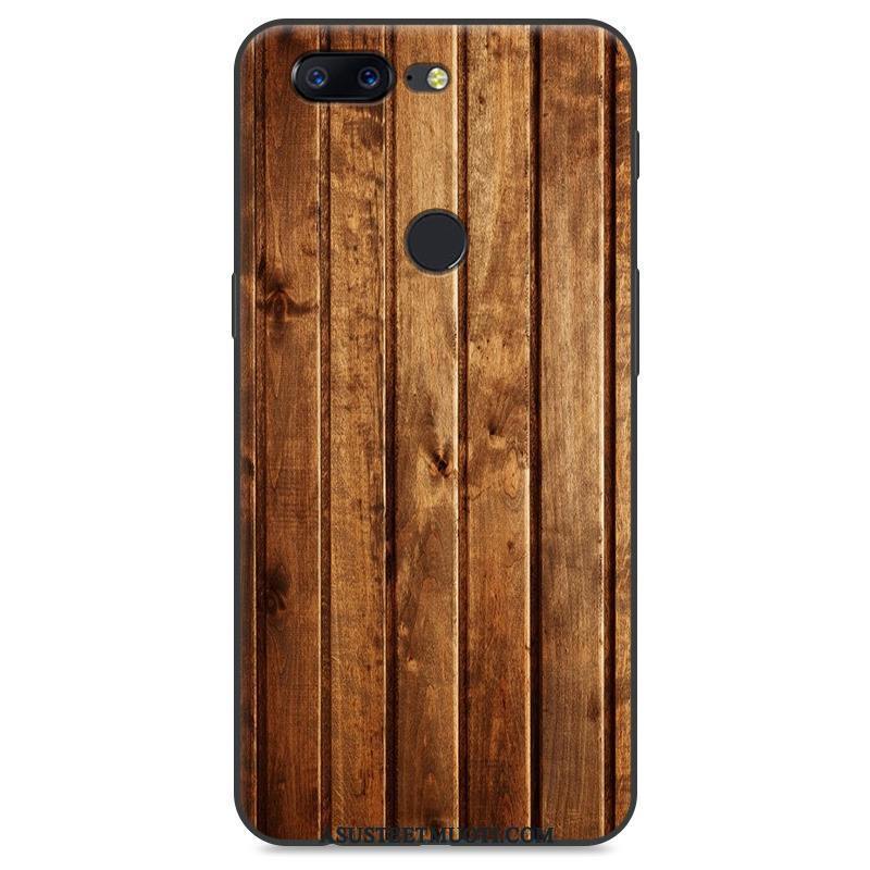 Oneplus 5t Kuoret Kotelo Silikoni Murtumaton Puulajit Suojaus