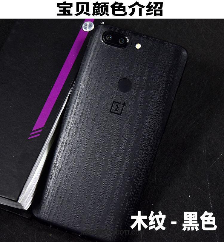 Oneplus 5t Kuoret Puhelimen Väriset Koristelu Pesty Suede Näytönsuojus