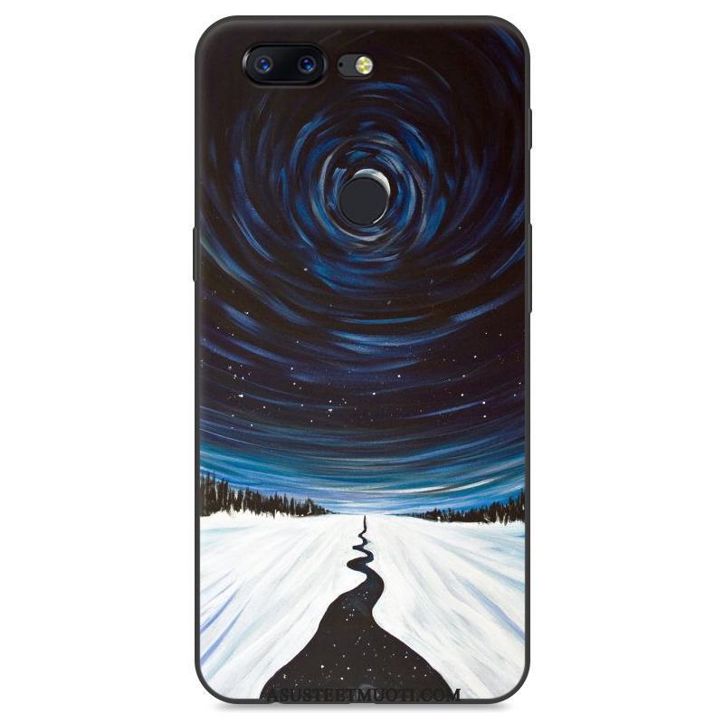Oneplus 5t Kuoret Silikoni Pehmeä Neste Kuori Jauhe Kotelo