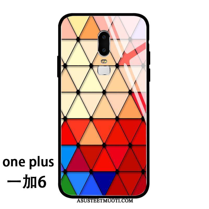 Oneplus 6 Kuoret All Inclusive Karkaisu Tide-brändi Ylellisyys Suojaus