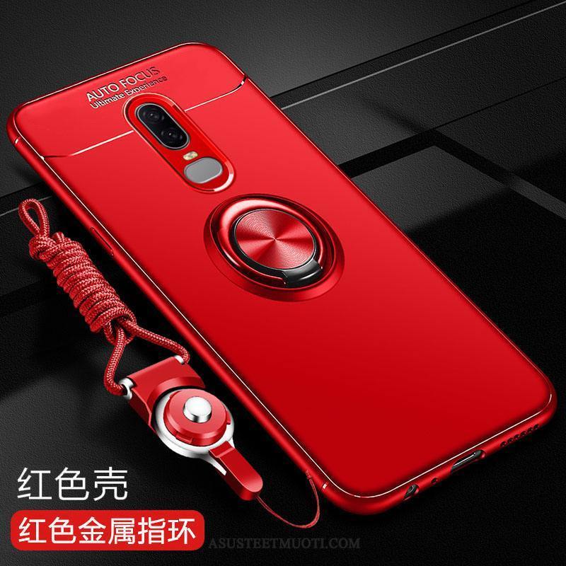 Oneplus 6 Kuoret Musta Kotelo Ohut Rakastunut Persoonallisuus