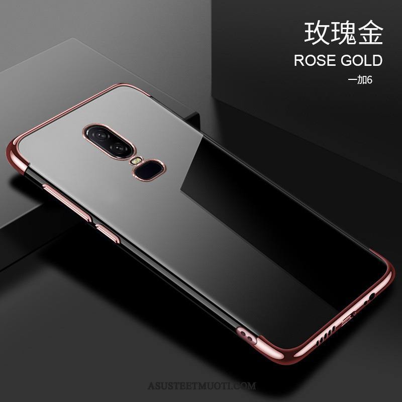 Oneplus 6 Kuoret Puhelimen Murtumaton Suojaus Sininen Kuori