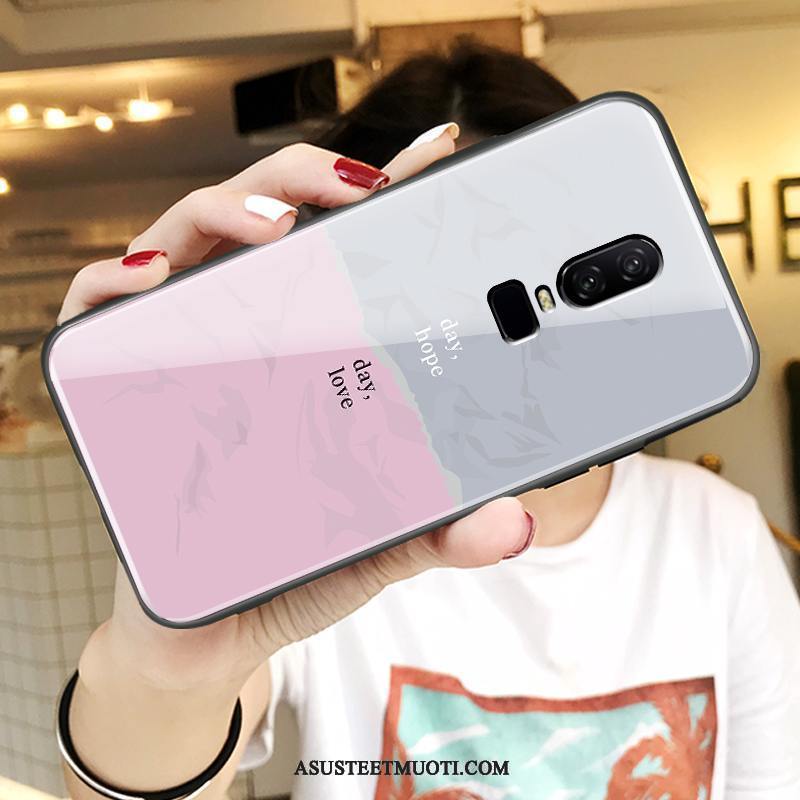 Oneplus 6 Kuoret Sarjakuva Persoonallisuus Luova Kuori Pehmeä Neste