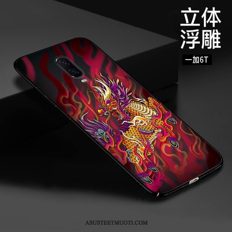 Oneplus 6t Kuori Kuoret Kohokuviointi Puhelimen Muokata Tide-brändi Luova