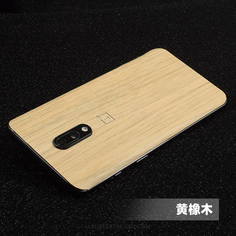 Oneplus 7 Kuoret Puhelimen Puulajit Suojaus Kuori Pesty Suede