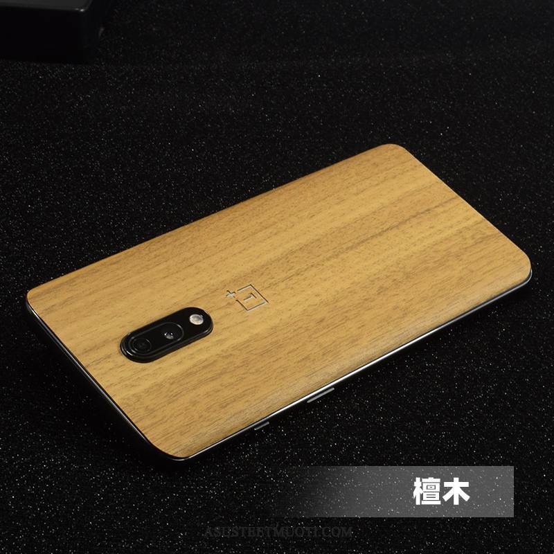 Oneplus 7 Kuoret Puhelimen Puulajit Suojaus Kuori Pesty Suede