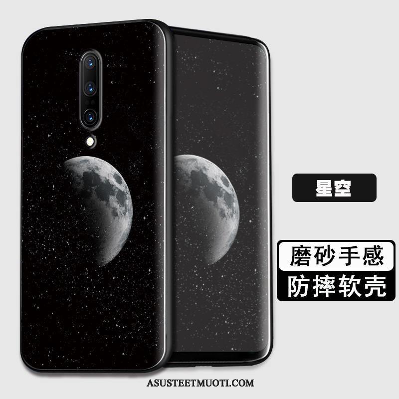 Oneplus 7 Pro Kuoret Puhelimen Luova Pesty Suede Murtumaton Trendi