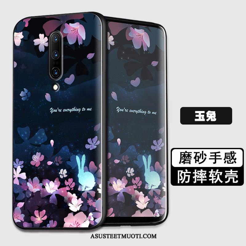 Oneplus 7 Pro Kuoret Puhelimen Luova Pesty Suede Murtumaton Trendi