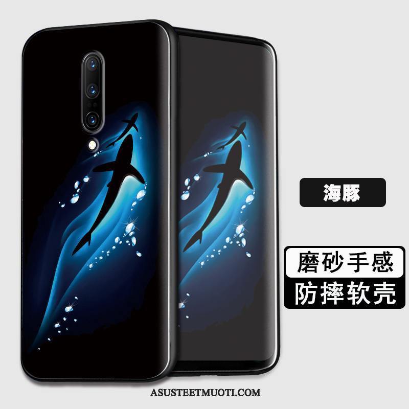 Oneplus 7 Pro Kuoret Puhelimen Luova Pesty Suede Murtumaton Trendi