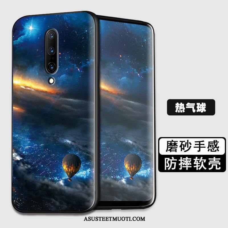 Oneplus 7 Pro Kuoret Puhelimen Luova Pesty Suede Murtumaton Trendi