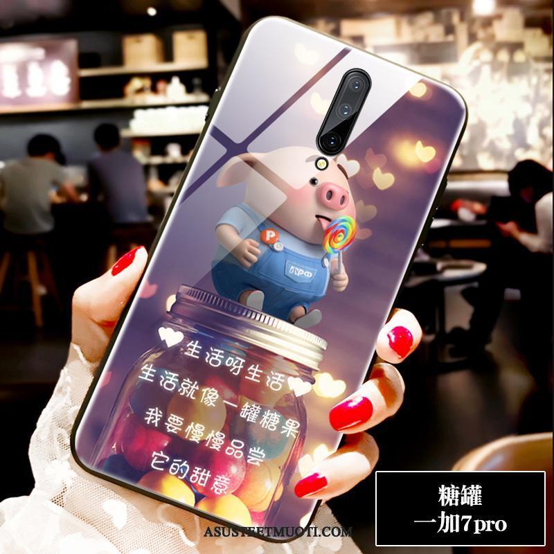 Oneplus 7 Pro Kuoret Rakastunut Ihana Punainen Luova Kuori