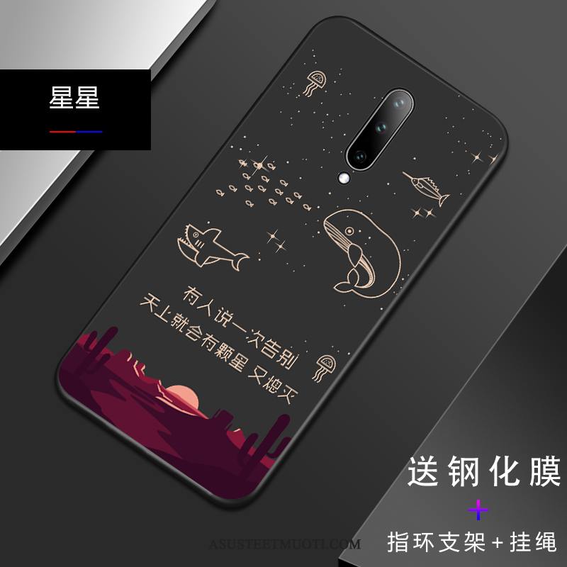 Oneplus 8 Kuoret Musta Silikoni Puhelimen Yksinkertainen Kevyt