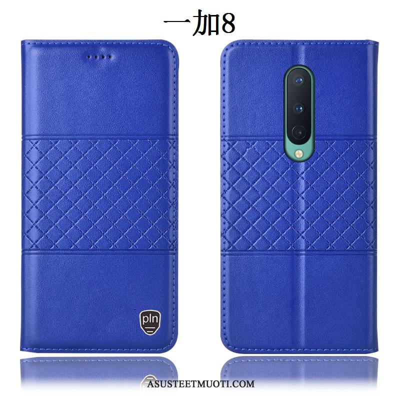 Oneplus 8 Kuoret Puhelimen Murtumaton Kuori Nahkakotelo Suojaus