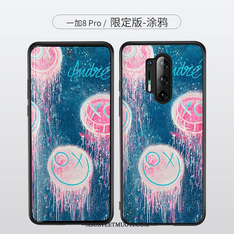 Oneplus 8 Pro Kuori Kuoret Kotelo Suojaus Murtumaton All Inclusive Musta