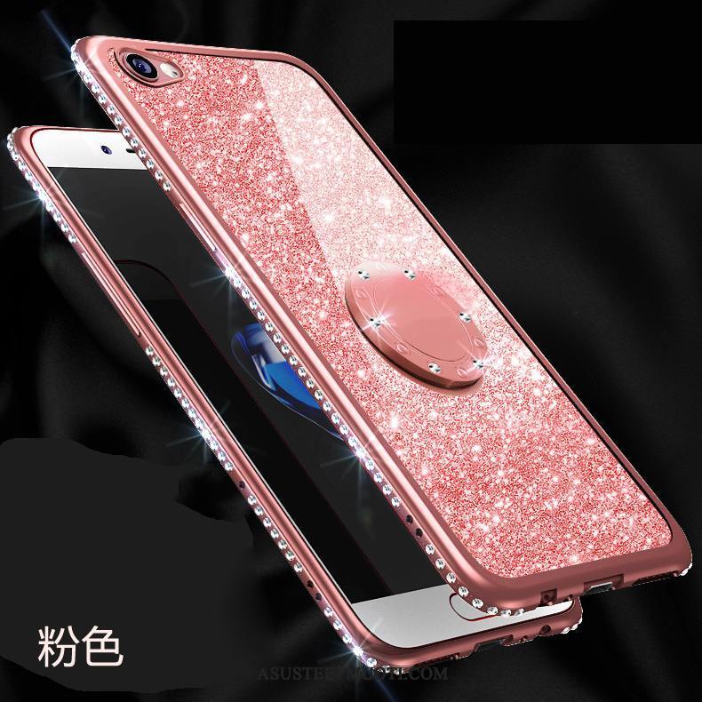 Oppo A3 Kuori Kuoret Jauhe Rhinestone Inlay Suojaus Kotelo Magneettinen