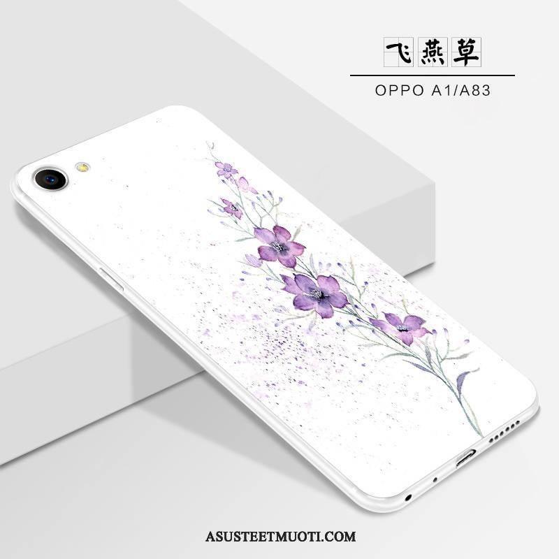 Oppo A3 Kuori Kuoret Murtumaton Pesty Suede Silikoni Ripustettavat Koristeet