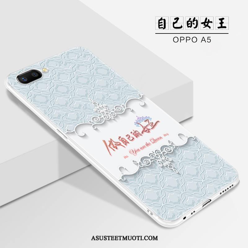 Oppo A3 Kuori Kuoret Murtumaton Pesty Suede Silikoni Ripustettavat Koristeet