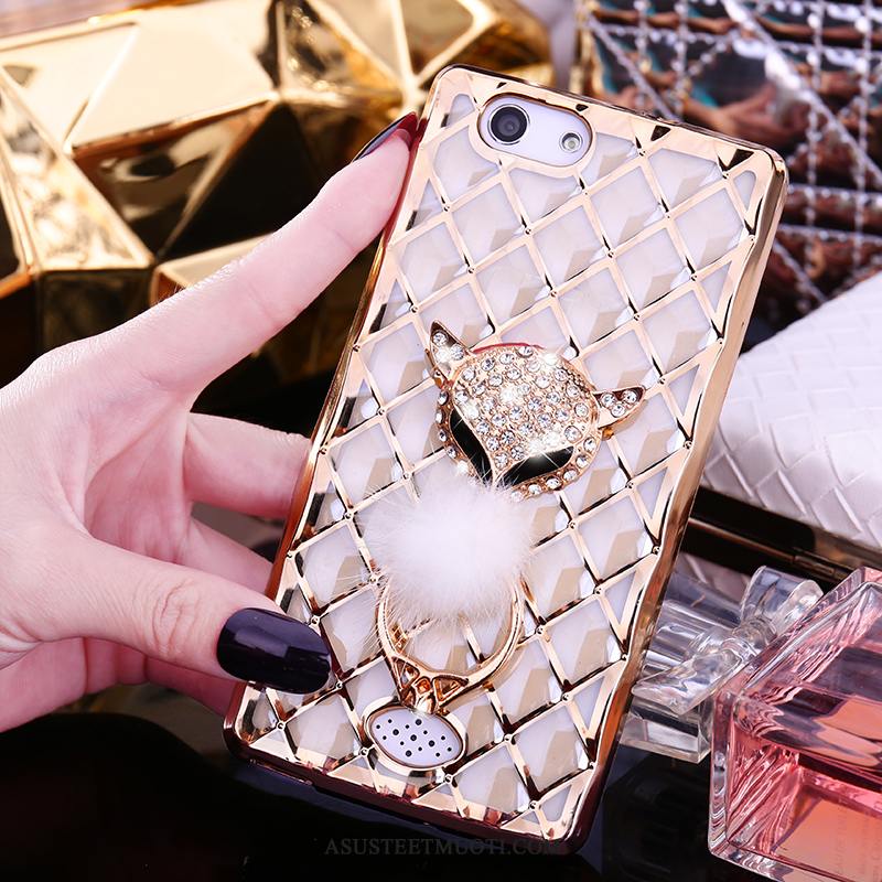 Oppo A31 Kuoret Kettu Rhinestone Inlay Niitti Tila Kulta