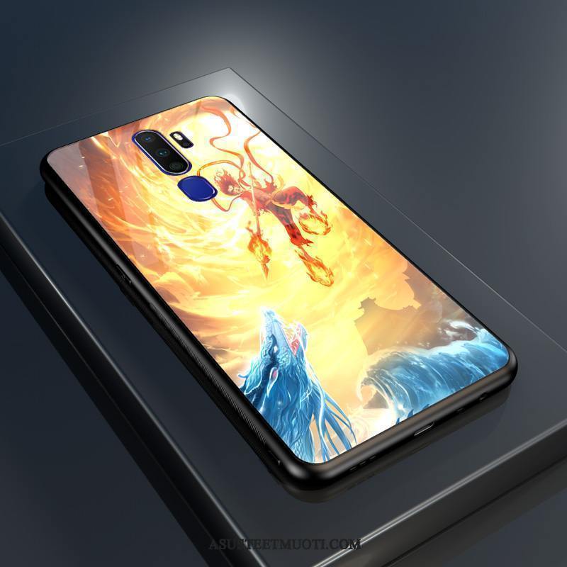 Oppo A5 2020 Kuori Kuoret Karkaisu Rakastunut Malli Puhelimen Kova