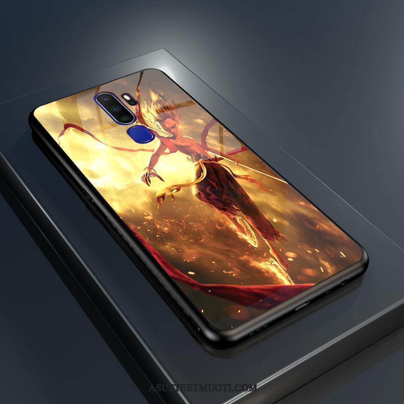 Oppo A5 2020 Kuori Kuoret Karkaisu Rakastunut Malli Puhelimen Kova