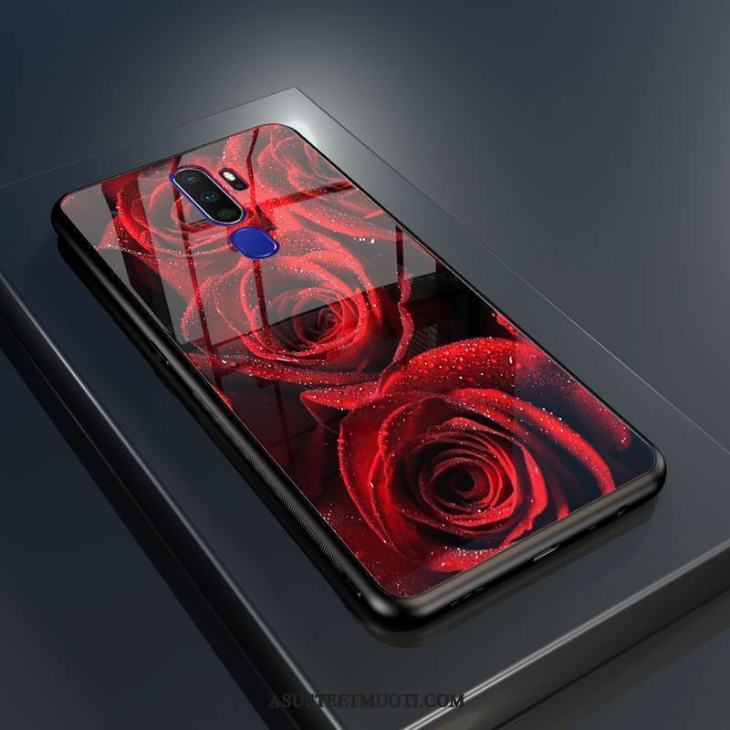 Oppo A5 2020 Kuori Kuoret Karkaisu Rakastunut Malli Puhelimen Kova