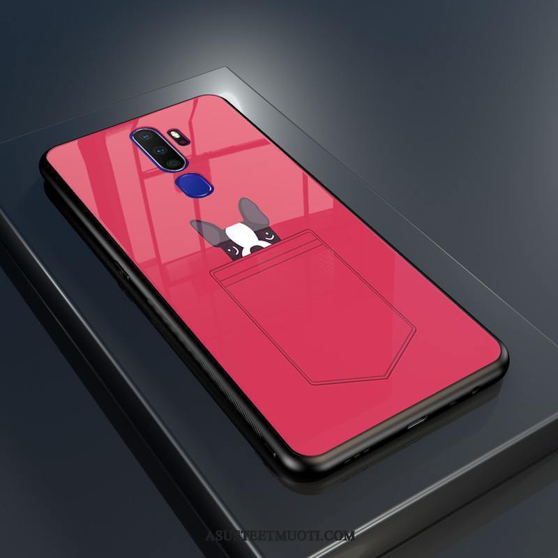 Oppo A5 2020 Kuori Kuoret Karkaisu Rakastunut Malli Puhelimen Kova