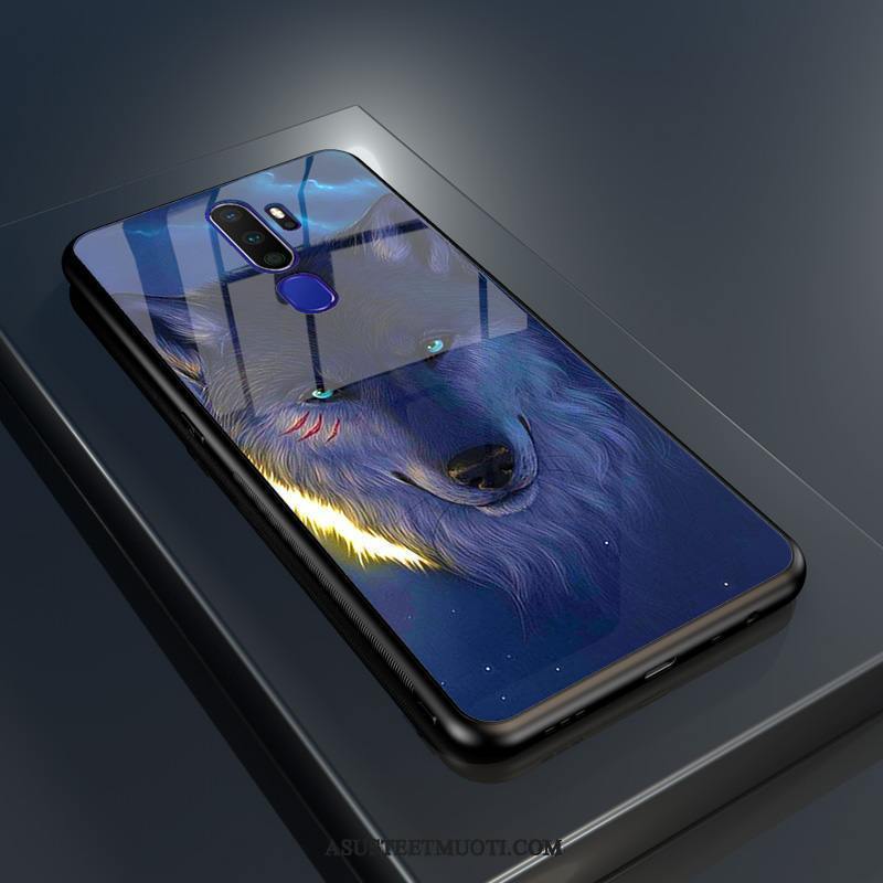 Oppo A5 2020 Kuori Kuoret Karkaisu Rakastunut Malli Puhelimen Kova