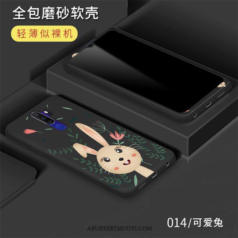 Oppo A9 2020 Kuoret Karkaisu Pehmeä Neste Murtumaton Näytönsuojus Puhelimen