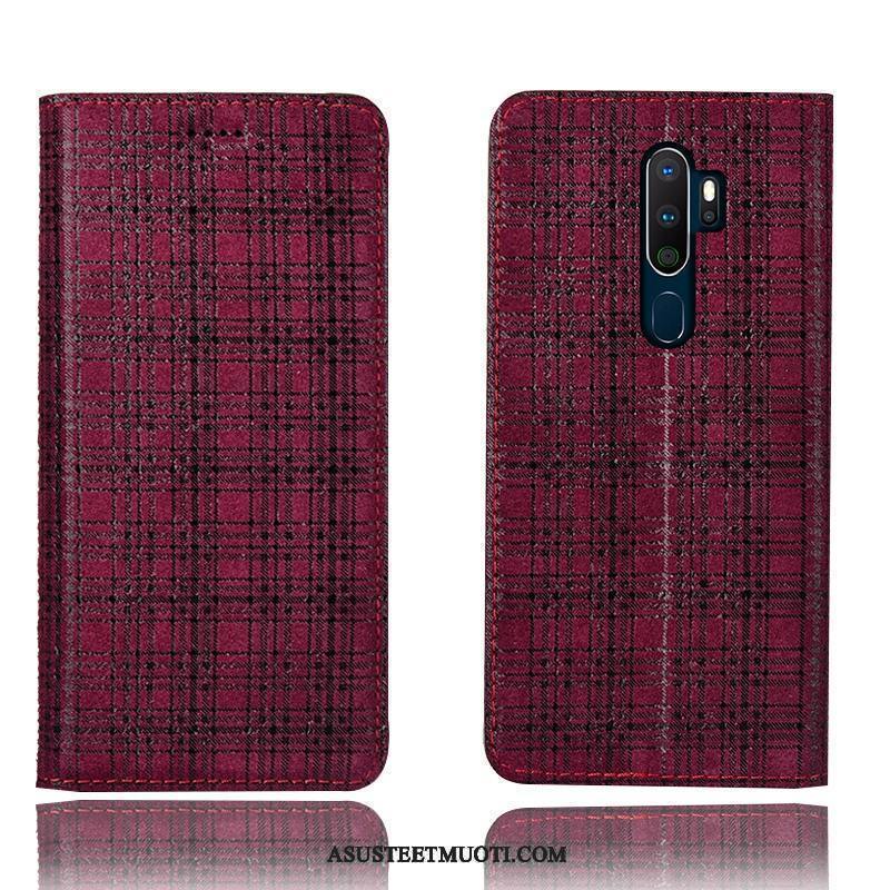 Oppo A9 2020 Kuoret Kotelo All Inclusive Nahkakotelo Murtumaton Puhelimen