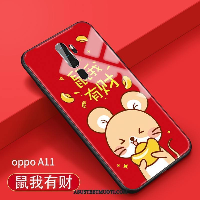 Oppo A9 2020 Kuoret Rotta Kotelo Luova Rakastunut Murtumaton