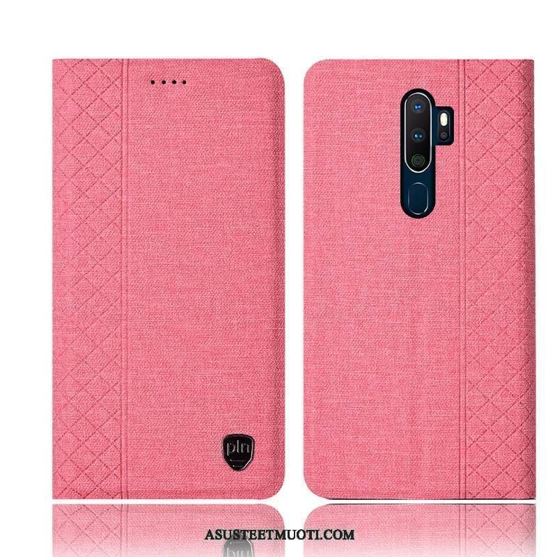 Oppo A9 2020 Kuoret Suojaus All Inclusive Ruudukko Murtumaton Kotelo