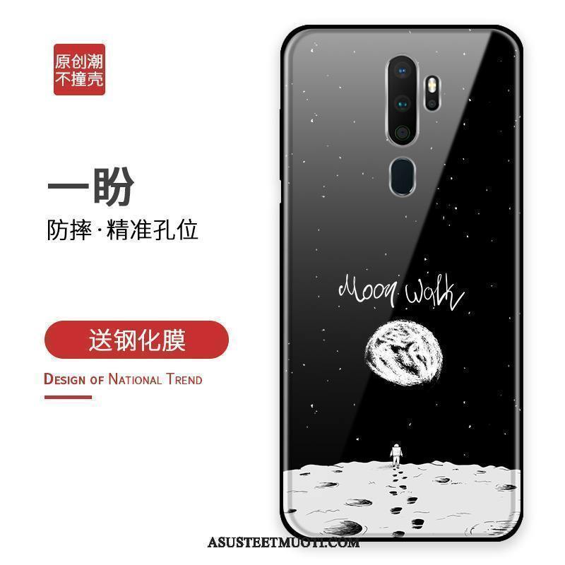 Oppo A9 2020 Kuori Kuoret All Inclusive Luova Silikoni Näytönsuojus Kotelo