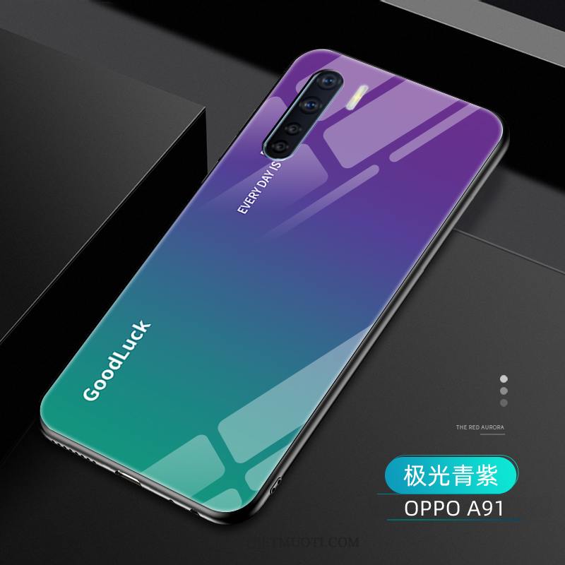 Oppo A91 Kuoret Kotelo Ohut Silikoni All Inclusive Luova