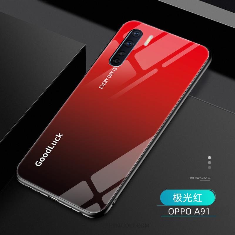 Oppo A91 Kuoret Kotelo Ohut Silikoni All Inclusive Luova