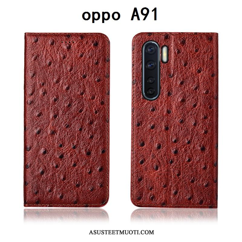 Oppo A91 Kuoret Murtumaton Nuoret Kotelo Pehmeä Neste Silikoni