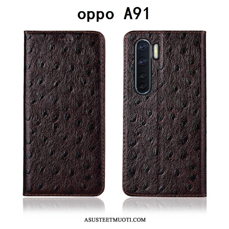 Oppo A91 Kuoret Murtumaton Nuoret Kotelo Pehmeä Neste Silikoni