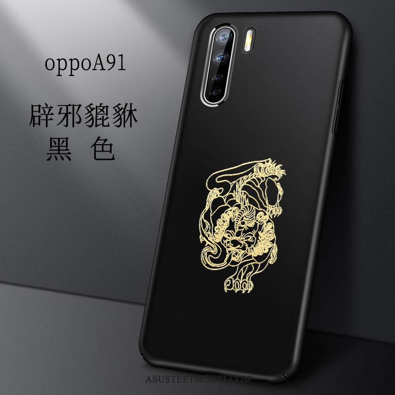 Oppo A91 Kuoret Sininen Tuntea Trendi Ohut All Inclusive