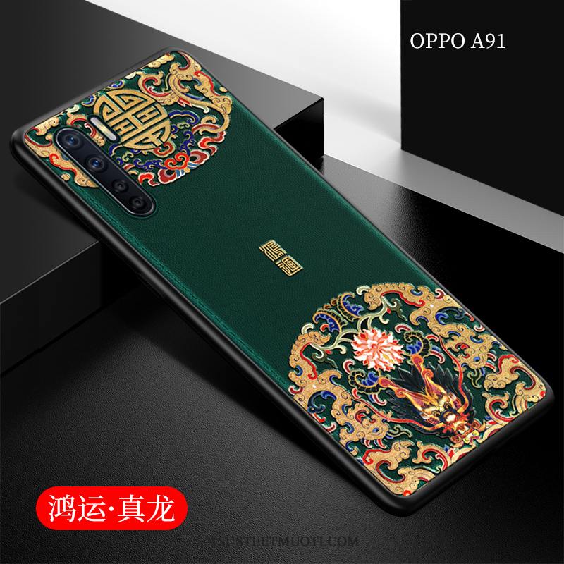 Oppo A91 Kuoret Uusi Silikoni Puhelimen All Inclusive Kotelo