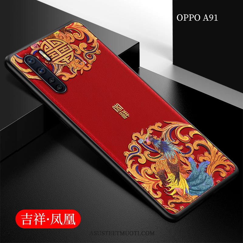 Oppo A91 Kuoret Uusi Silikoni Puhelimen All Inclusive Kotelo