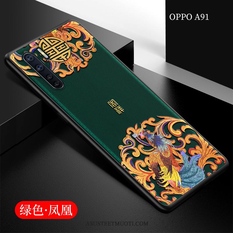 Oppo A91 Kuoret Uusi Silikoni Puhelimen All Inclusive Kotelo