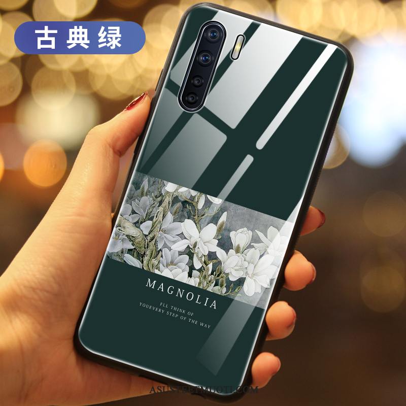 Oppo A91 Kuori Kuoret All Inclusive Lasi Kotelo Puhelimen