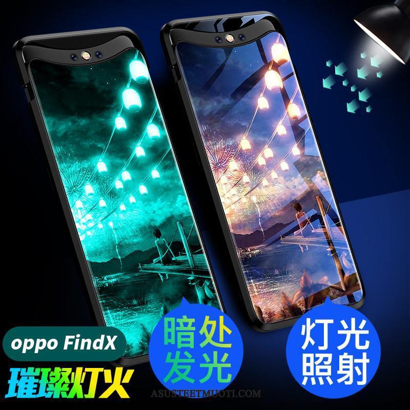 Oppo Find X Kuoret All Inclusive Lasi Kuori Ultra Ohut