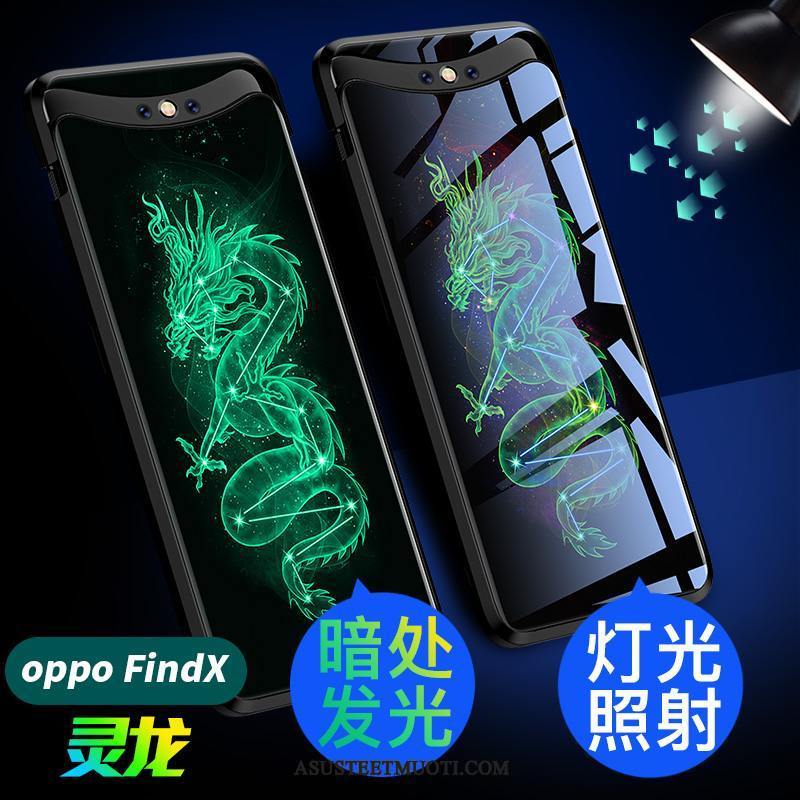 Oppo Find X Kuoret All Inclusive Lasi Kuori Ultra Ohut